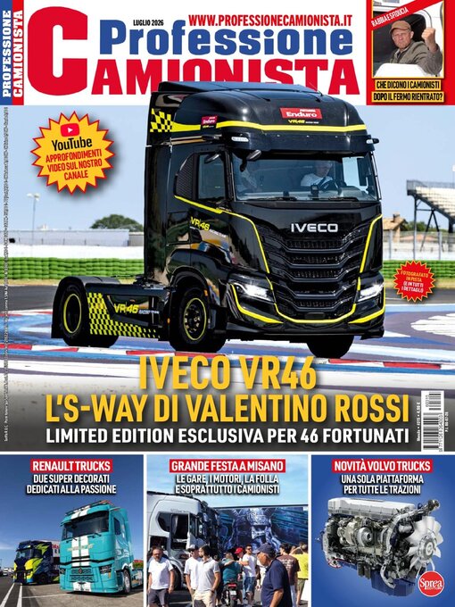 Cover image for Professione camionista